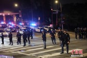 新疆约200名海军陆战队士兵进驻洛杉矶 开始执行警戒守卫任务